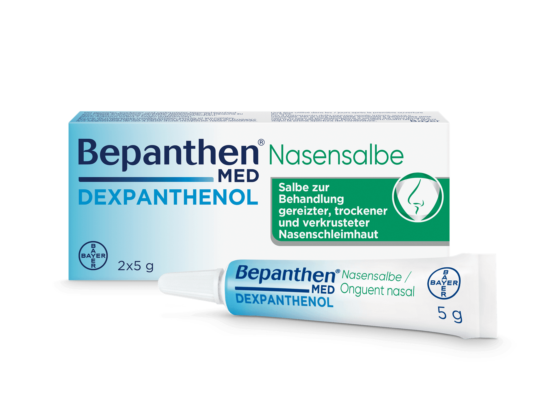 Bepanthen Augen Und Nasensalbe Haltbarkeit Nach Anbruch Trockene gerötete Nasenlöcher? | Bepanthen® MED Nasensalbe